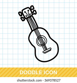 ukulele color doodle