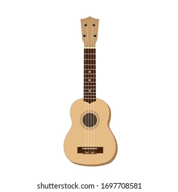 Ukulele design musical instrument illustration