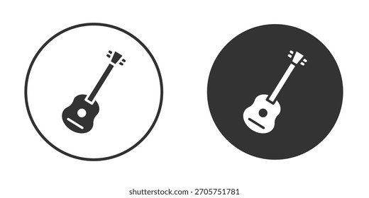 Icono del ukelele. Perfecto para interfaces de Web y App, presentaciones, infografías