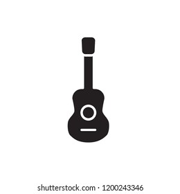 diseño vectorial de icono ukulele. instrumento musical