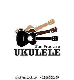 Ukulele Logo Vector Editable Eps Datei