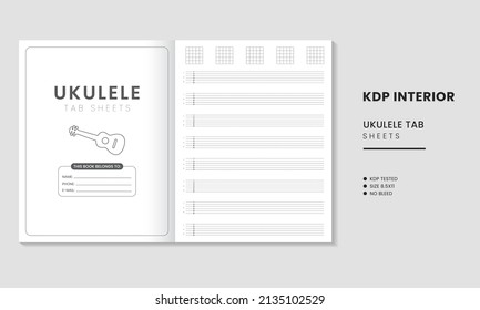 Ukulele Tab Sheets KDP Interior