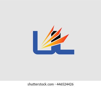 UL letter logo
