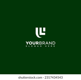 UL, LU letter modern branding logo