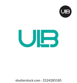 ULB Logo Letter Monogram Design