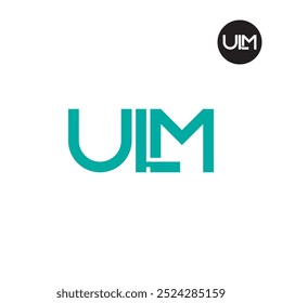 ULM Logo Letter Monogram Design