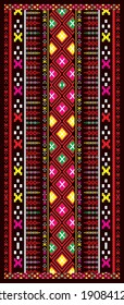 Ulos or traditional Batak woven cloth, similar to batik cloth