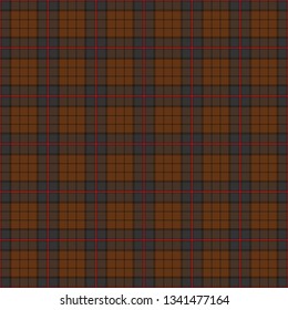 Ulster District Tartan. Seamless pattern for tartan of Ulster, Ireland, for fabric, kilts, skirts, plaids. Frequent weave 