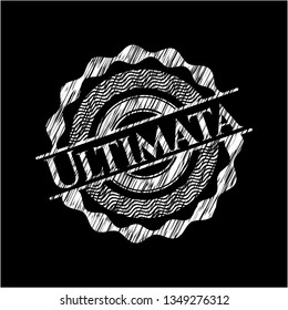 Ultimata with chalkboard texture