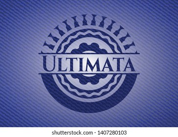 Ultimata denim background. Vector Illustration. Detailed.