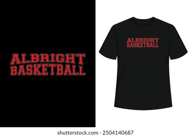 El último artículo de baloncesto Albright College para su colección de ropa escolar. Mantente a la moda y con estilo con este artículo épico para fanáticos del Baloncesto Albright.