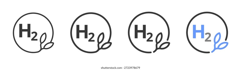 
Die ultimative saubere Stile mit Variationen Linie von Symbol gesetzt Vektorgrafik