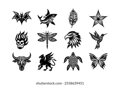 Ultimate Collection of 12 Tribal Tattoo Design