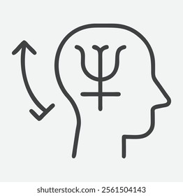 The Ultimate Collection of Psychology Icon Line Art, Elegant, Minimalist Designs for Mental Health and Mindfulness Themes