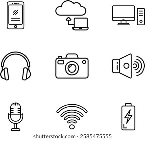 Ultimate Collection of Technology Icons for Innovation and Tech Projects