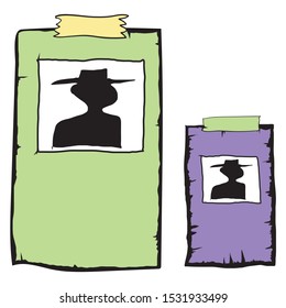 The ultimate Cowboy Party Decorations, this Wanted Poster Photo Booth Frame is a must have for your upcoming event! This cute designed prop hand drawing colorful