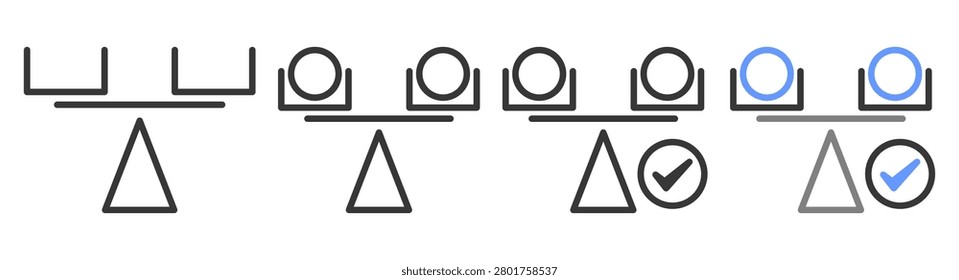 The Ultimate equivalent Styles with Variations Line of icon set vector illustration