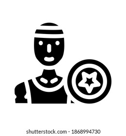 ultimate flying disc beach sport glyph icon vector. ultimate flying disc beach sport sign. isolated contour symbol black illustration