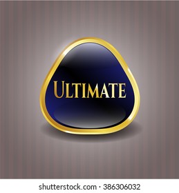 emblema de oro definitivo