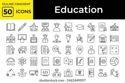 Ultimate Learning Icons Collection: Enhance Your Educational Materials with High-Quality Graphics