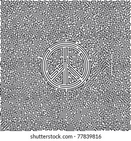 Ultimate peace maze