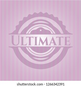 Ultimate pink emblem