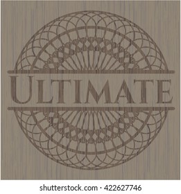 Ultimate realistic wood emblem