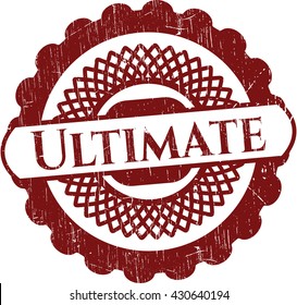 Ultimate rubber seal