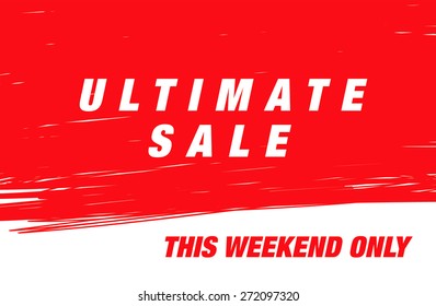 ultimate sale poster