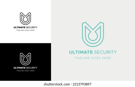 Ultimate Security Logo Template Design