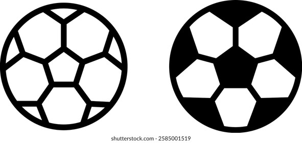 Ultimate Soccer Football Symbol Vector Icon Set