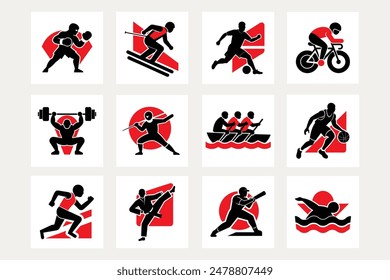 Ultimate Sports Vector Illustrations Bundle