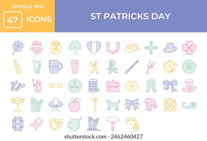 Ultimate St. Patrick's Day Icons: Enhance Your Festive Designs with High-Quality Irish Graphics