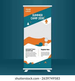 Ultimate Summer Camp Event 2030 Poster Design