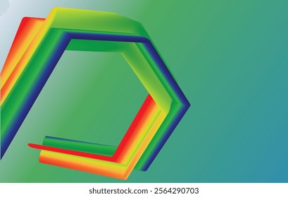 Ultimate Unique Style Fluid colorful background. Trendy geometric background. Fluid shape illustration. 