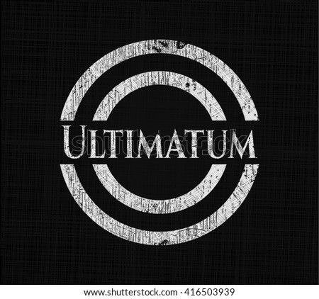 Ultimatum chalk emblem