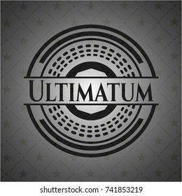 Ultimatum dark emblem. Retro