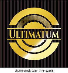 Ultimatum gold emblem