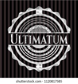 Ultimatum silvery emblem