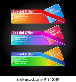 Ultra color Banner Set