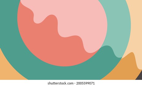 Ultra HD backgrounds and textures with colorful abstract art creations vector. soft color abstract background, aesthetic presentation background, eps 10 vector.