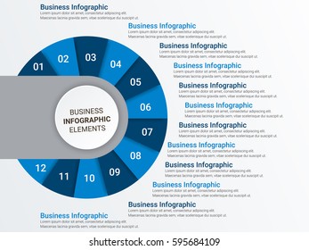 Ultra Modern Infographics Elements. Vector