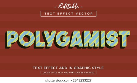 Estilo de efecto de texto ultramoderno con un fondo sorprendente