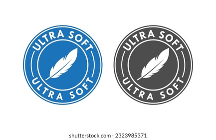 Ilustración de logotipo de diseño ultrasuave