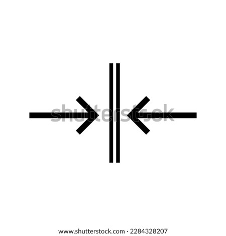Ultra thin, super slim symbol vector illustration on white background..eps