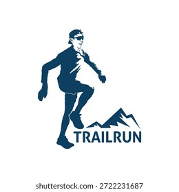 Imagen de Vector con logo Ultra Trail Running