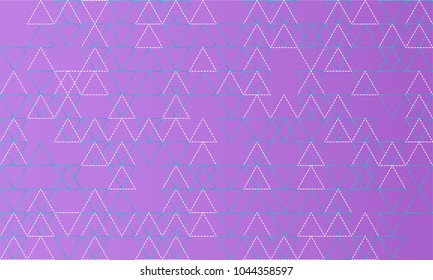 Ultra violet background made of triangles, pattern.