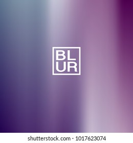 Ultra violet, blue, pink holographic background. Vibrant blur iridescent design. Foil neon trendy banner. Pastel future element. Modern gradient cover. Foil holographic design. Bright soft gradient.