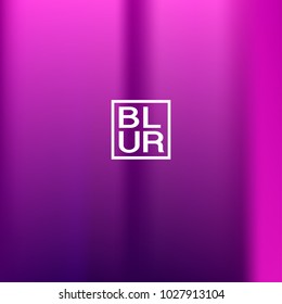 Ultra violet, blue, pink holographic background. Vibrant blur iridescent design. Foil neon trendy banner. Pastel future element. Modern gradient cover. Foil holographic design. Bright soft gradient.