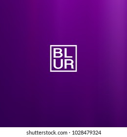 Ultra violet, blue, pink holographic background. Vibrant blur iridescent design. Foil neon trendy banner. Pastel future element. Modern gradient cover. Foil holographic design. Bright soft gradient.